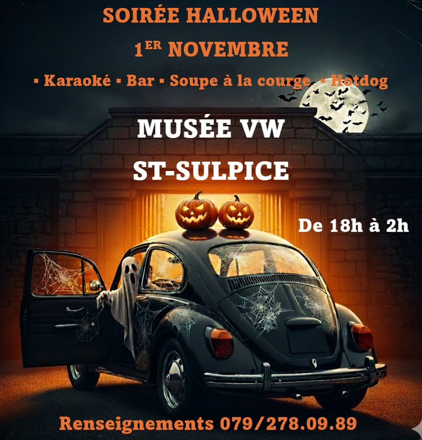 Soirée Halloween – 1er novembre 2025