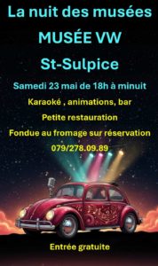 Nuit des musées – 23 mai 2026