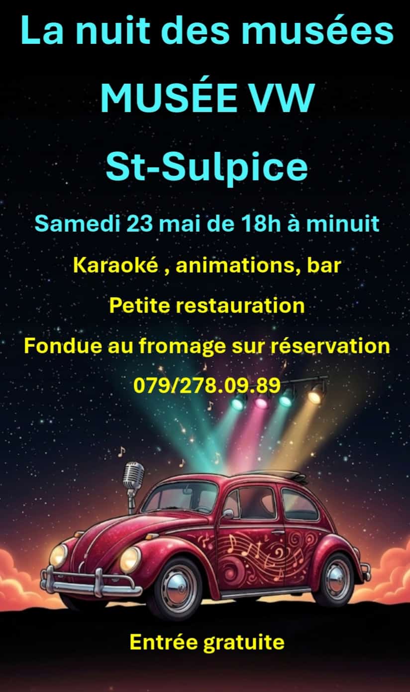 Nuit des musées – 23 mai 2026