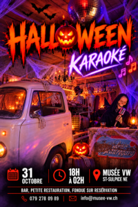 31 octobre 2026 – Soirée Halloween Karaoké